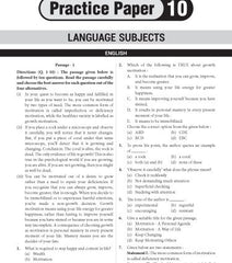 NTA CUET (UG) 10 Practice Test Papers For All Domain (Section – 1, 2 and 3) English and Hindi, Physics, Chemistry, Biology, Mathematics and General Test By MTG Learning
