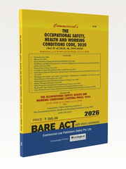 Commercial's New Labour & Industrial Code Along with Rules (Bare Act) - Combo Books