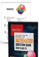 Educart's CBSE Class 12 Question Bank Combo (Physics, Chemistry and Mathematics - Chapterwise PYQs, Competency-Based & Case-Based Qs) Books