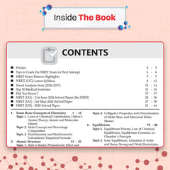NEET (UG) Chemistry Chapter-wise & Topic-wise Questions-Fully Solved Papers - Book By Oswaal Books