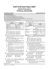 NTA CUET (UG) Mock Test Papers - Physical Education By Oswaal Books