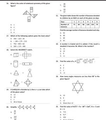 IMO Class-7 Olympiad Previous Years Papers (PYP) Mathematics with Sample OMR Sheet - Book By MTG Learning