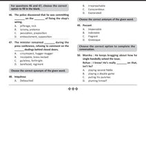 IEO Class-7 Olympiad Previous Years Papers (PYP) English with Sample OMR Sheet - Book By MTG Learning