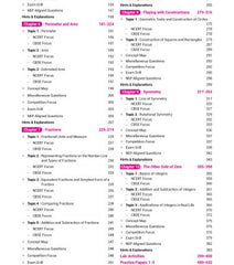 100 Percent NCERT and CBSE Science, Mathematics Class 6 For combo - Books By MTG Learning