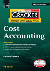 Taxmann Cracker Combo Papers 5 to 8 (Law/BLE, FA, DITX/DT & IDT, and CA) Set of 4 Books for CMA Intermediate