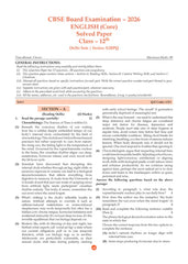 CBSE Question Bank for Class 12 - English Core Book - Chapterwise and Topicwise Solved Papers For 2027 Exam By Oswaal Books