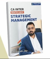 CA Inter Strategic Management Regular Books by CA Rishabh Jain