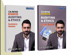 CA Inter (Audit + SM) Combo Questionnaire Book Set by CA Rishabh Jain