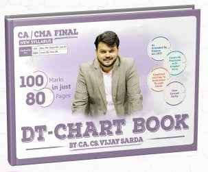 CA Final Direct Tax Chart Book by CA Vijay Sarda