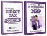CA Final Direct Tax (Concise + MRP) Combo Book by CA Vijay Sarda