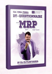 CMA Final Direct Tax (Questionnaire) Book by CA Vijay Sarda