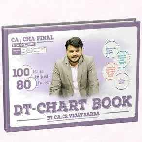 CMA Final Direct Tax (Chart) Book by CA Vijay Sarda