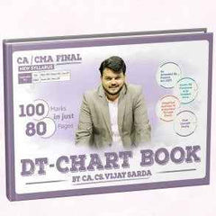 CMA Final Direct Tax (Chart) Book by CA Vijay Sarda