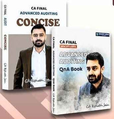 CA Final Audit Regular Book Set by CA Rishabh Jain