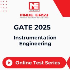 GATE 2025 Instrumentation Engineering Online Test Series