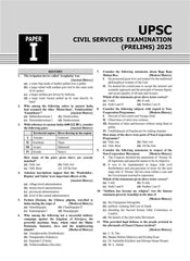 UPSC Question Bank & Previous Years Solved Papers CSE Prelim - Paper 1 & 2 By Oswaal Books