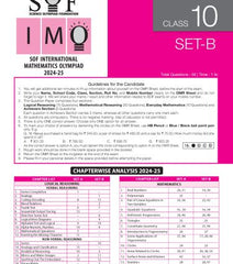 IMO Class-10 Olympiad Previous Years Papers (PYP) Mathematics with Sample OMR Sheet - Book By MTG Learning