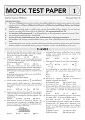 NEET (UG) 10 Mock Test Papers (Physics, Chemistry & Biology) - Book By Oswaal Books