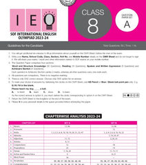 IEO Class-8 Olympiad Previous Years Papers (PYP) English with Sample OMR Sheet - Book By MTG Learning