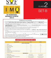 IMO Class-2 Olympiad Previous Years Papers (PYP - Set A and B) Mathematics book by MTG Learning