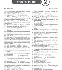 NTA CUET (UG) Chapter wise Question Bank Biology By MTG Learning