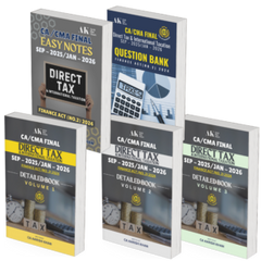 CA/CMA Final (New Scheme) Direct Tax & International Taxation Full Book Set by CA Aarish Khan