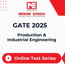 GATE 2025 Production & Industrial Engineering Online Test Series
