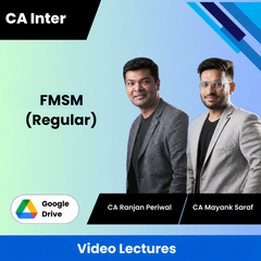 CA Inter Financial Management and Strategic Management (Regular) Video Lectures by CA Ranjan Periwal, CA Mayank Saraf (Google Drive)