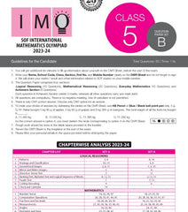 IMO Class-5 Olympiad Previous Years Papers Mathematics with Sample OMR Sheet Book by MTG Learning