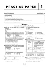 NTA CUET (UG) Question Bank - Informatics Practices Book By Oswaal Books