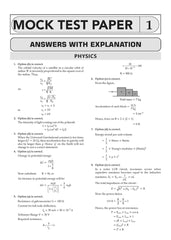 NEET (UG) 10 Mock Test Papers (Physics, Chemistry & Biology) - Book By Oswaal Books