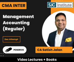 CMA Inter Management Accounting (Regular) Video Lectures by CA Satish Jalan for Dec Attempt (Pendrive)