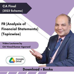CA Final FR (Analysis of Financial Statements) (Topicwise) Video Lectures by CA Vinod Kumar Agarwal (Download + Books)
