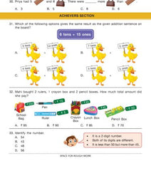 IMO Class-1 Olympiad Previous Years Papers (PYP - Set A and B) Mathematics Book by MTG Learning