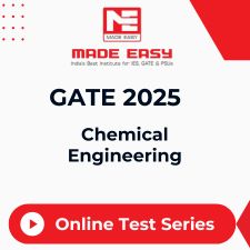 GATE 2025 Chemical Engineering Online Test Series