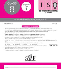 ISO Class-8 Olympiad Previous Years Papers (PYP) Science with Sample OMR Sheet - Book By MTG Learning