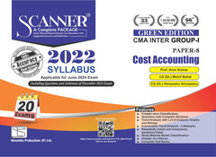 Scanner CMA Inter (2022 Syllabus) Paper-8 Cost Accounting Green Edition.