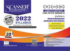 Scanner CMA Inter (2022 Syllabus) Paper-11 Financial Management and Business Data Analytics Green Edition.