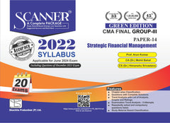 Scanner CMA Final (2022 Syllabus) Paper - 14 Strategic Financial Management Green Edition.