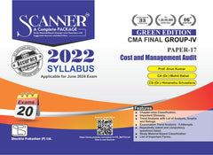 Scanner CMA Final (2022 Syllabus) Paper - 17 Cost and Management Audit Green Edition.