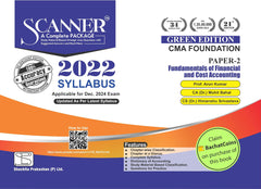 Shuchita Scanner CMA Foundation Paper-2 Fundamentals of Financial and Cost Accounting Green Edition