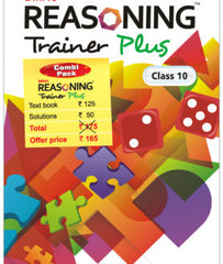 BMA's Reasoning Trainer Plus Combo (Textbook + Solution) for Class - 10