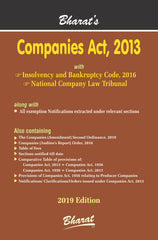 Bharat's COMPANIES ACT, 2013 with Insolvency and Bankruptcy Code