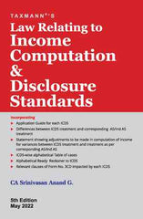 Law Relating to Income Computation & Disclosure Standards (ICDS) book by Srinivasan Anand G