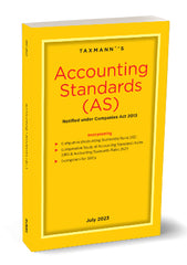 Accounting Standards (AS) book by Taxmann