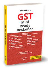 GST Mini Ready Reckoner book by Akhil Singla,Pavan Kumar Gaur