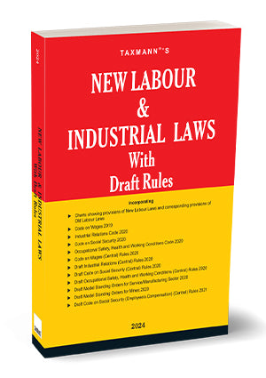 New Labour & Industrial Laws with Draft Rules book by Taxmann