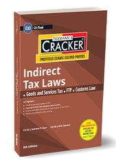 Taxmann Cracker - Indirect Tax Laws Book for CA Final by CA Dr Mahesh Gour, CA Dr KM Bansal.