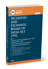 Securities and Exchange Board of India Act 1992 book by Taxmann