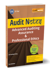 Audit Notes (Advanced Auditing Assurance & Professional Ethics) Book for CA Final by CA Pankaj Garg.